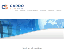 Tablet Screenshot of cardo-soft.com